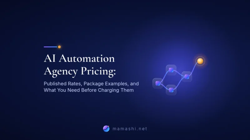 AI Automation Agency Pricing: Published Rates, Package Examples, and What You Need Before Charging Them